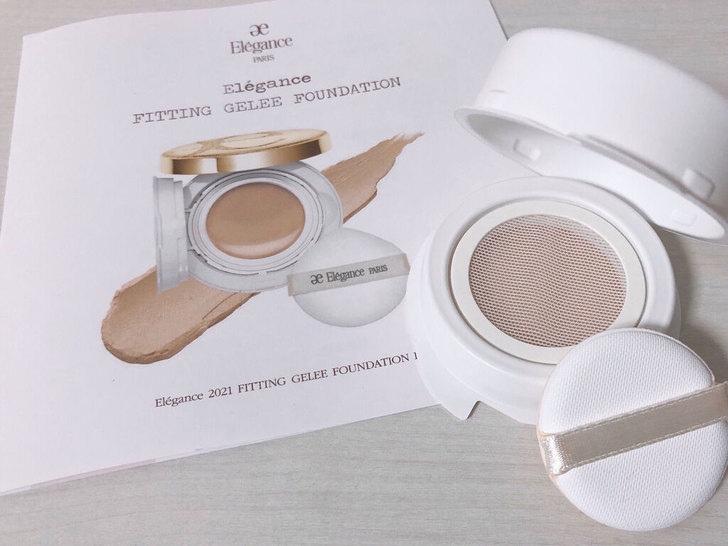 フィッティングジュレ ファンデーション NA202(レフィル)/Elégance/パウダーファンデーションを使ったクチコミ（2枚目）