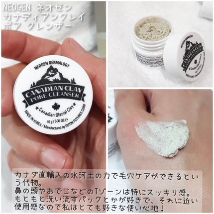カナディアンクレイ ポア クレンザー/NEOGEN/洗い流すパック・マスクを使ったクチコミ(4枚目)