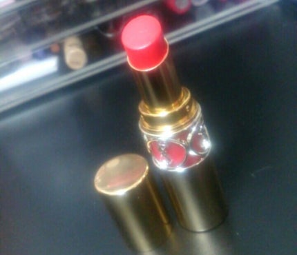 ルージュ ヴォリュプテ シャイン/YVES SAINT LAURENT BEAUTE/口紅を使ったクチコミ(1枚目)