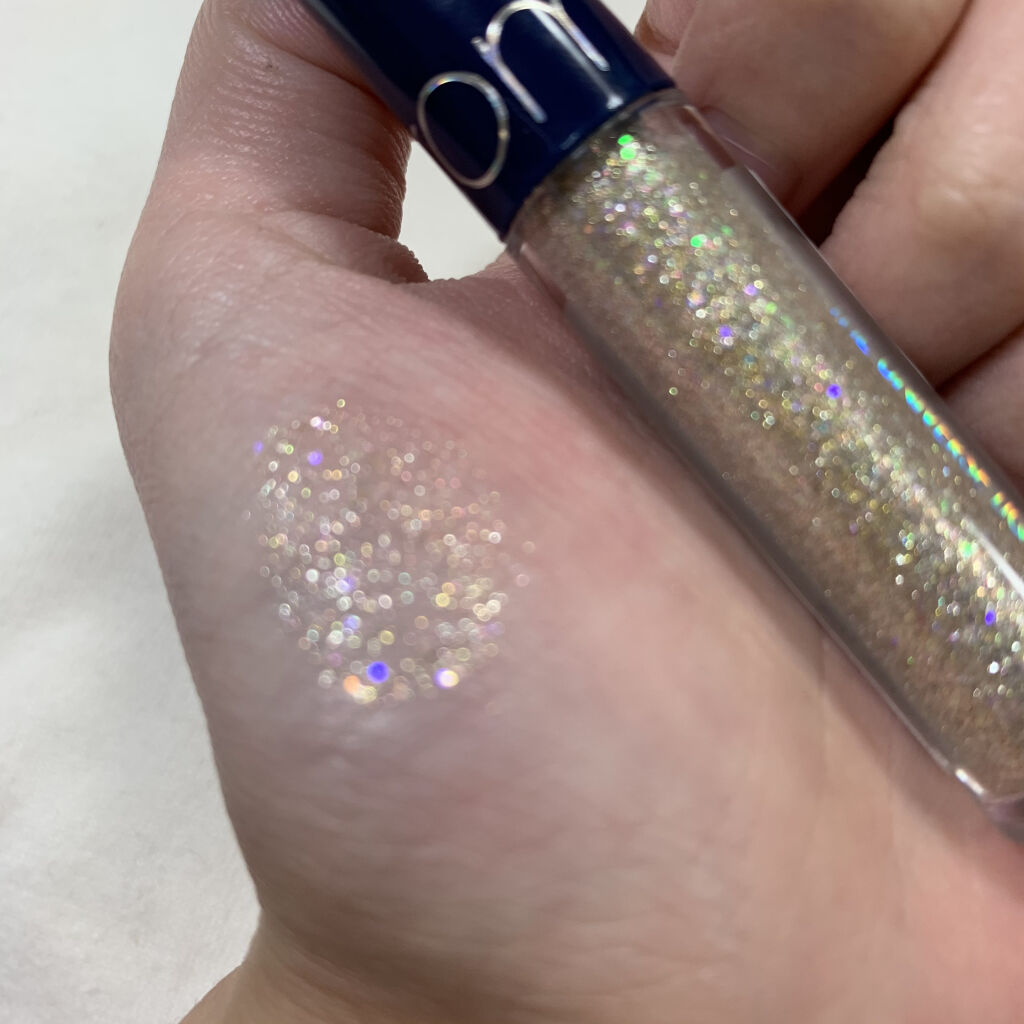 リキッド グリッター シャドウ/rom&nd/グリッターを使ったクチコミ（3枚目）