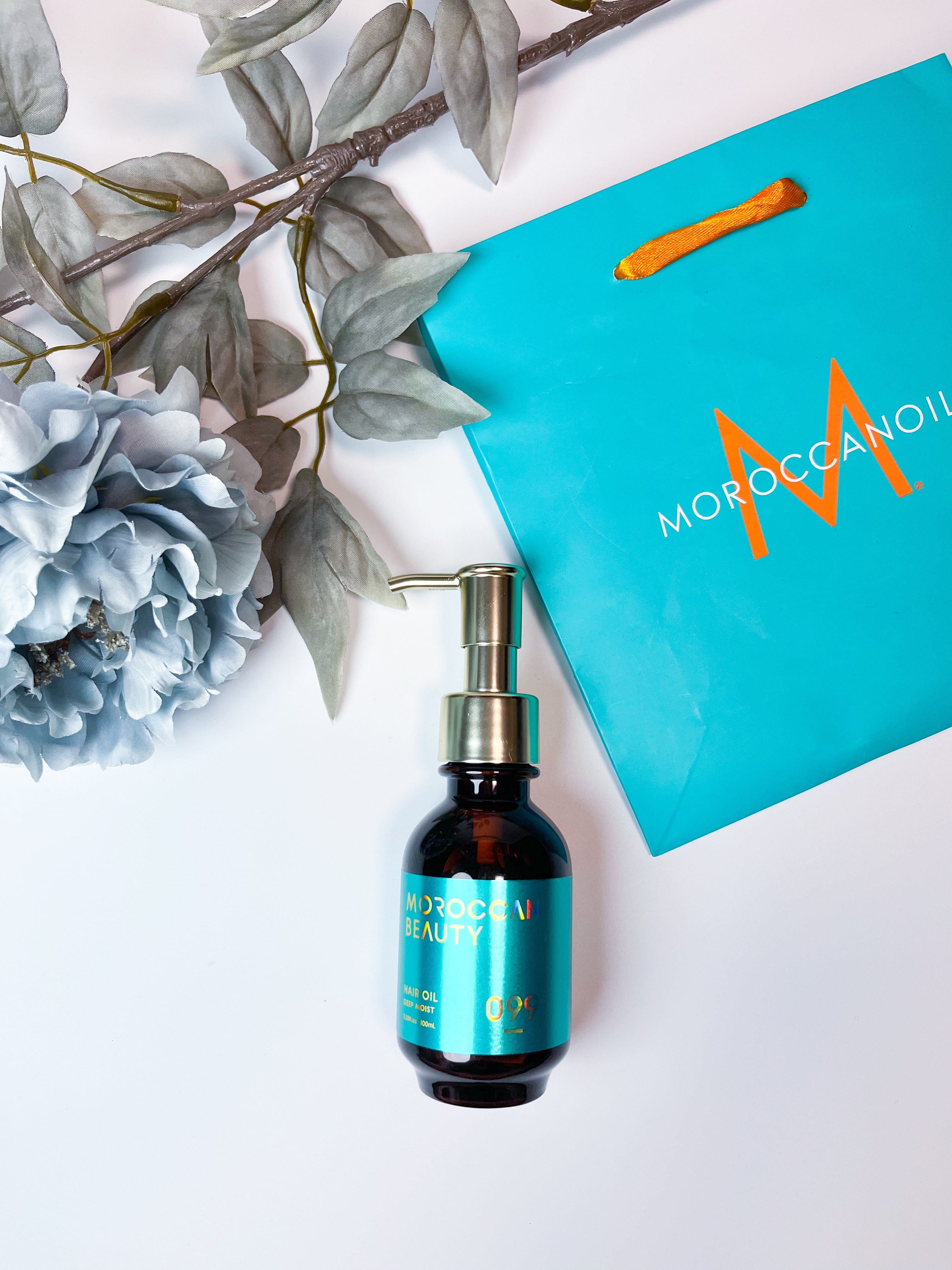 ディープモイスト ヘアオイル/モロッカンビューティ/ヘアオイルを使ったクチコミ（1枚目）