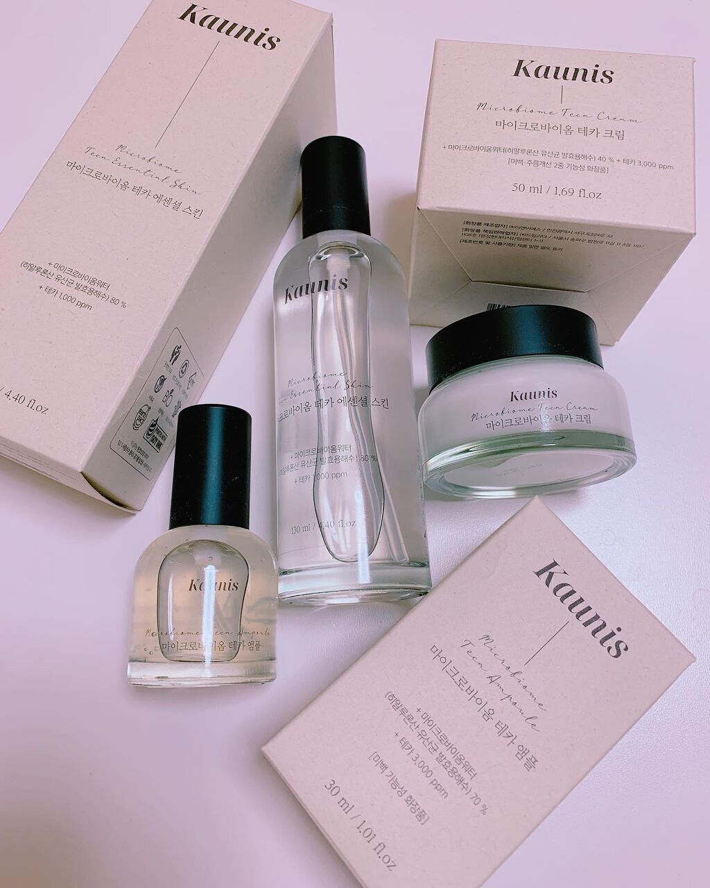 マイクロバイオームテカエッセンシャルスキン/KAUNIS/化粧水を使ったクチコミ(1枚目)