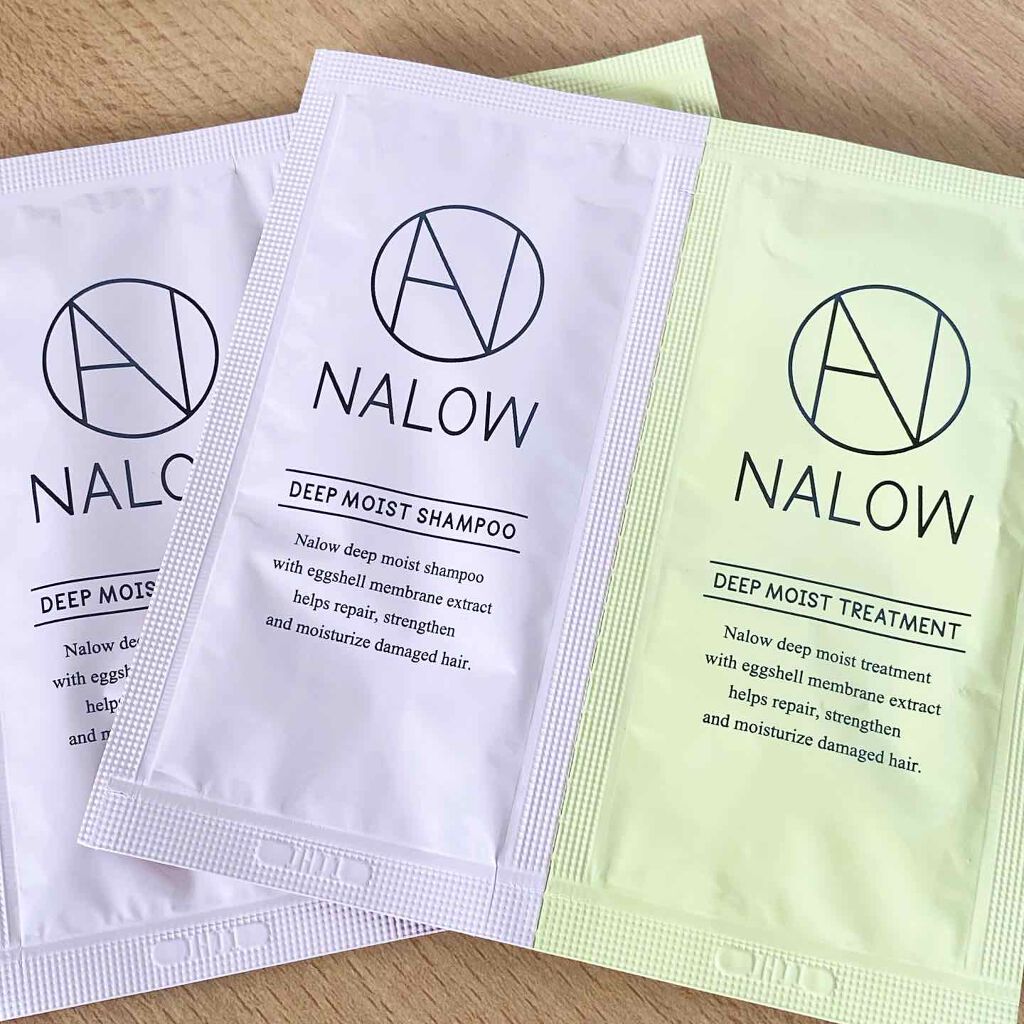 ディープモイスト シャンプー/トリートメント/NALOW/市販シャンプーを使ったクチコミ(1枚目)