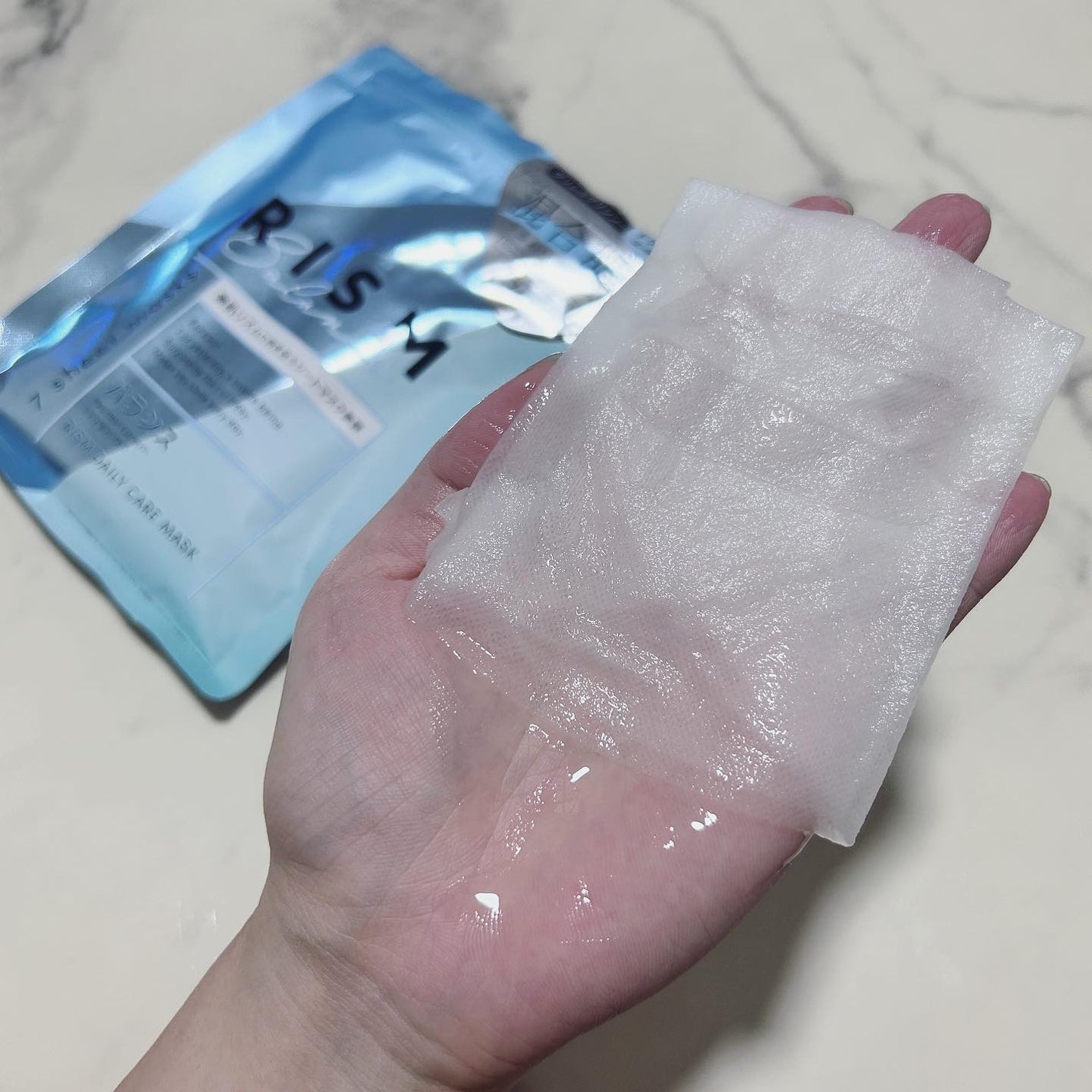デイリーケアマスク バランス/RISM/シートマスク・パックを使ったクチコミ(2枚目)