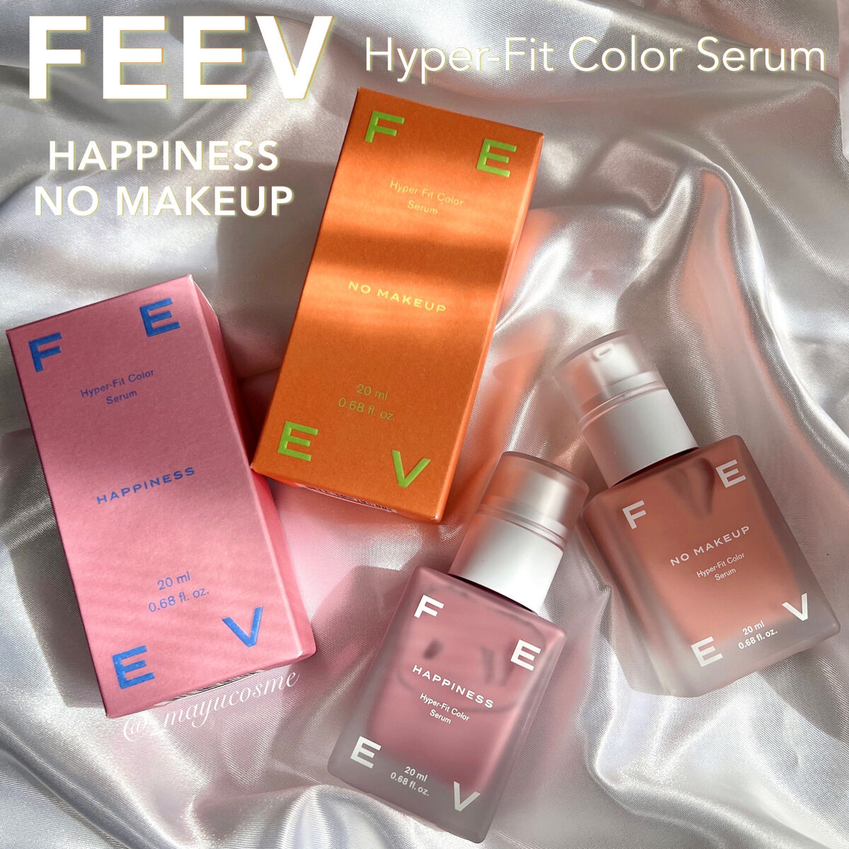 カラーセラム ノーメイクアップ/FEEV/リキッドチークを使ったクチコミ（1枚目）