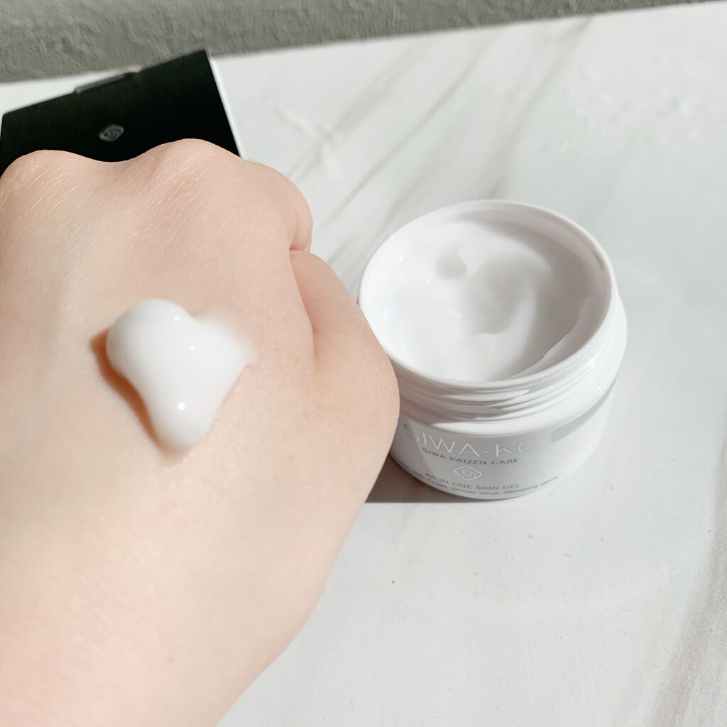 SIWA-KC オールインワンスキンジェル/ハーブ健康本舗/オールインワン化粧品を使ったクチコミ（2枚目）