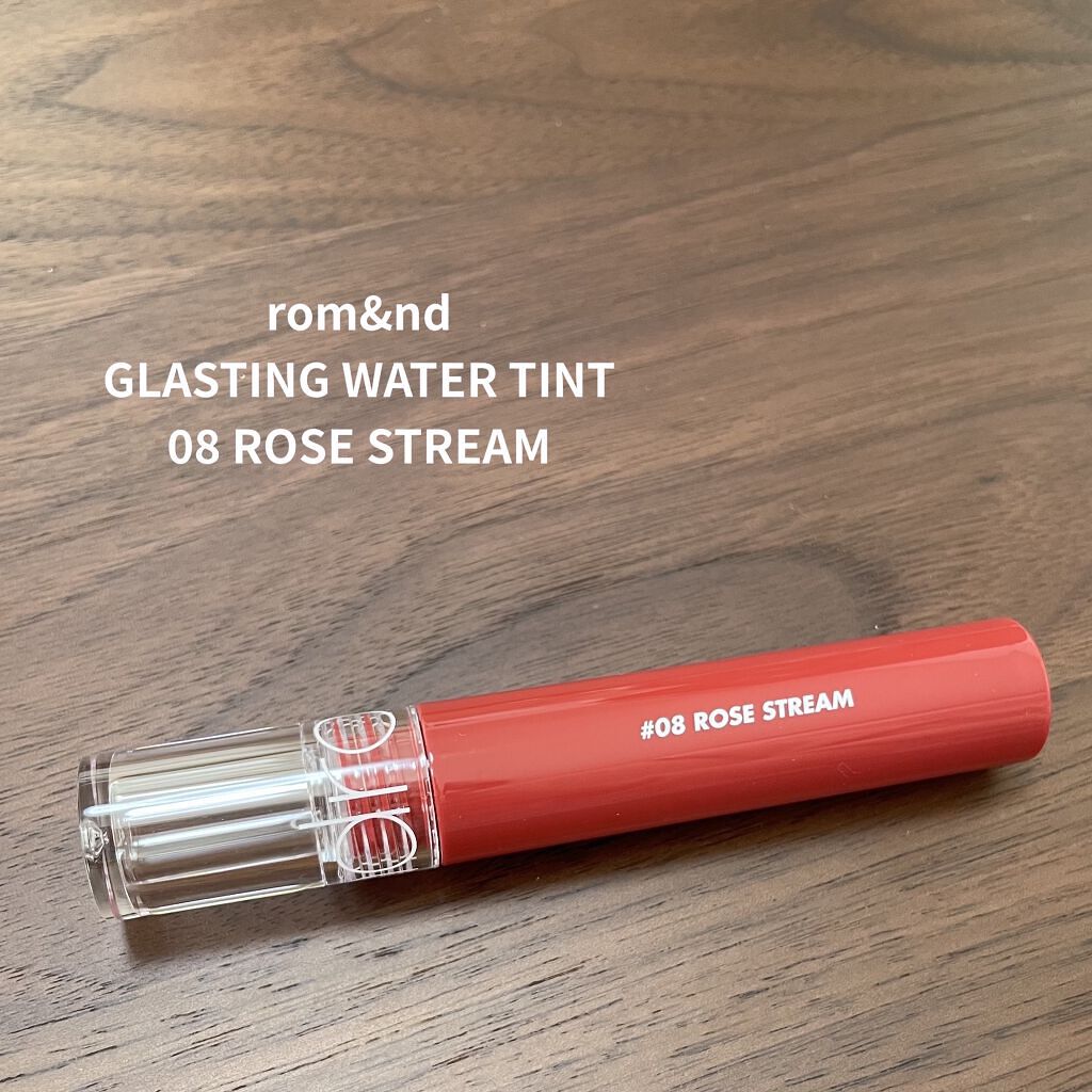 ジューシーラスティングティント/rom&nd/リップティントを使ったクチコミ（1枚目）