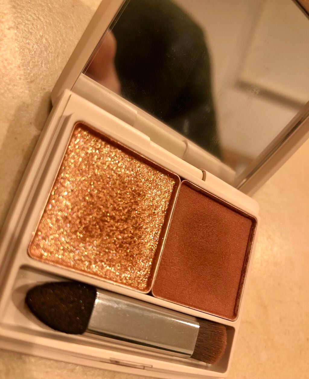 nai3 on LIPS 「【使った商品】RMKスプリンブグレイズデュオアイシャドウ【色味..」(1枚目)