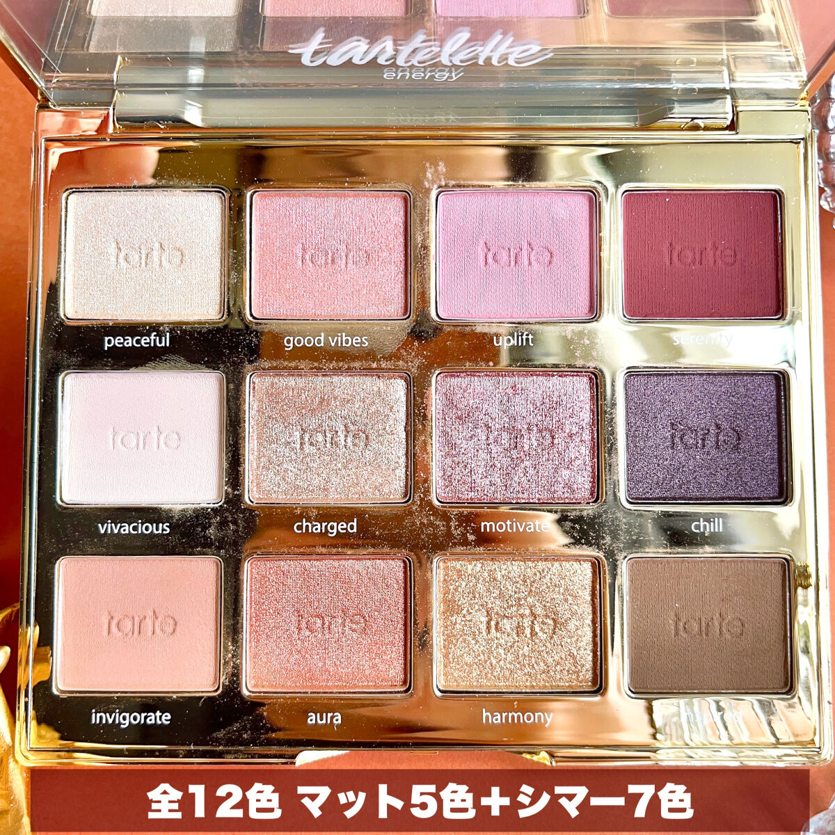 タルトレット Ｅ  アマゾニアンクレイ パレット/tarte/アイシャドウパレットを使ったクチコミ（3枚目）