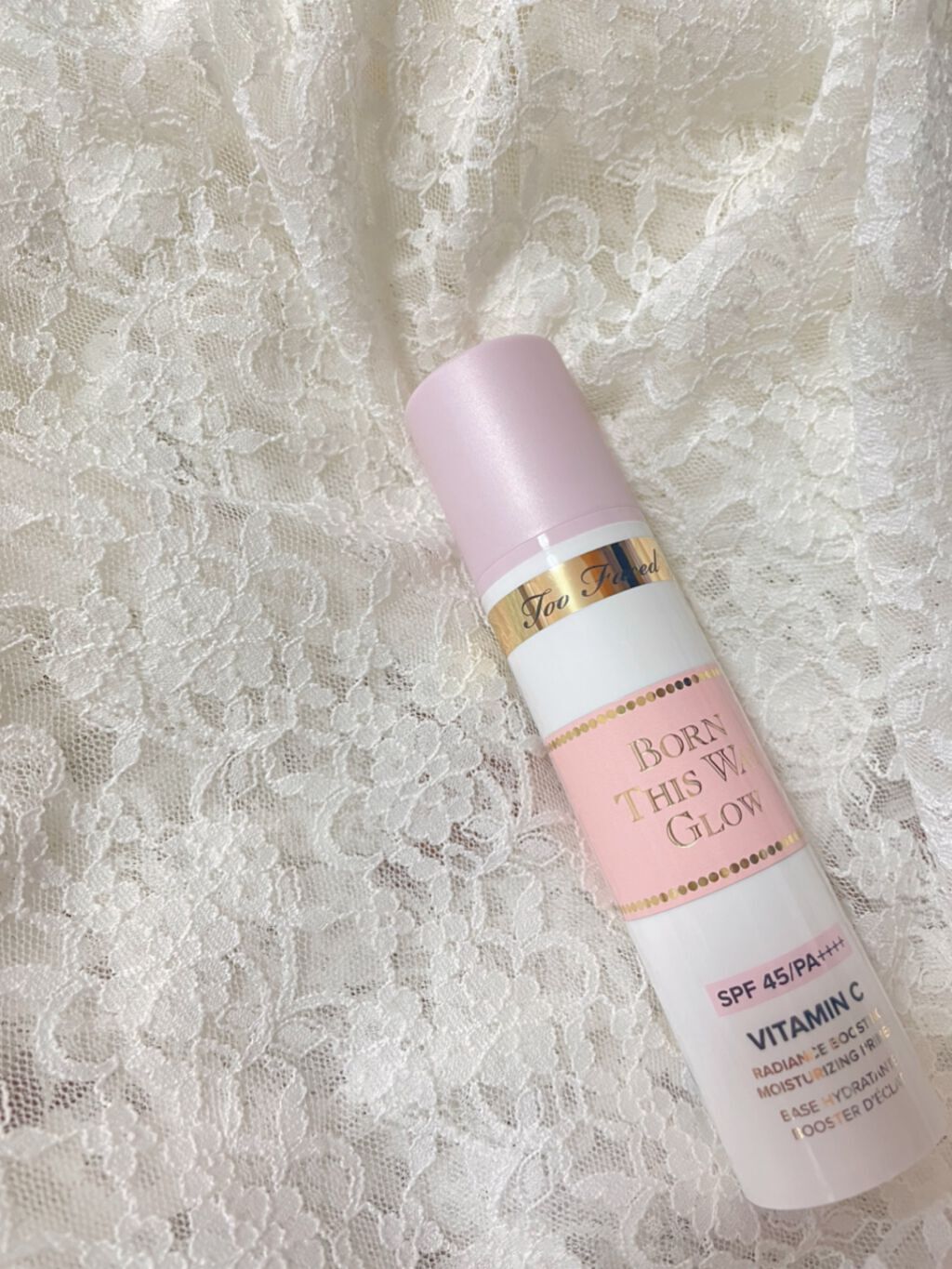 ボーン ディス ウェイ グロウ モイスチュアライジング メイクアップ プライマー/Too Faced/化粧下地を使ったクチコミ(1枚目)