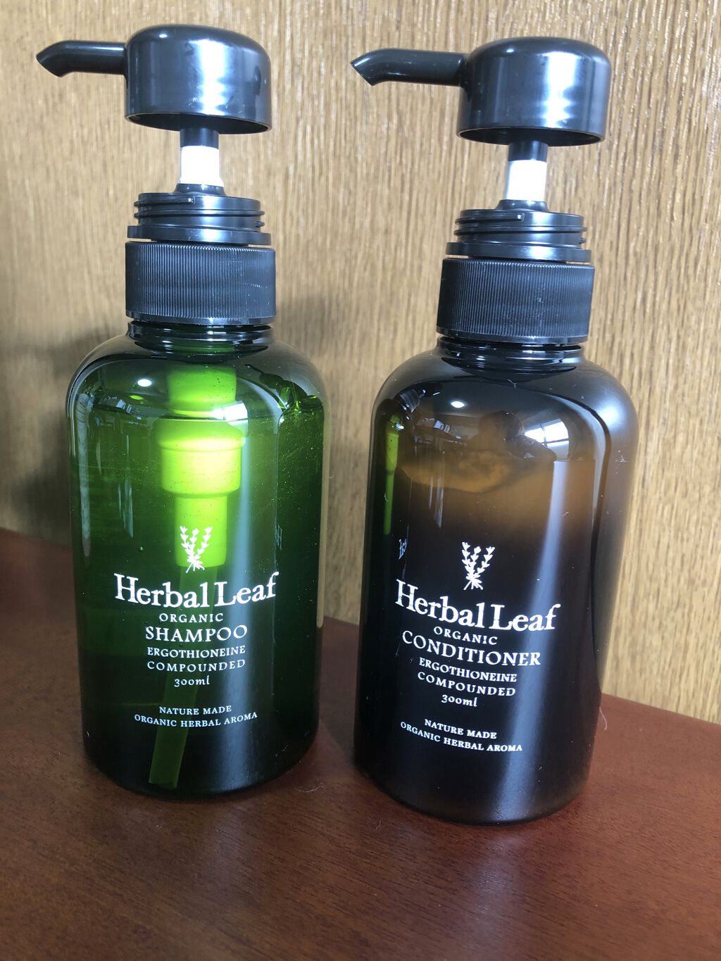 オーガニックシャンプー／コンディショナー/ハーバルリーフ/市販シャンプーを使ったクチコミ（1枚目）