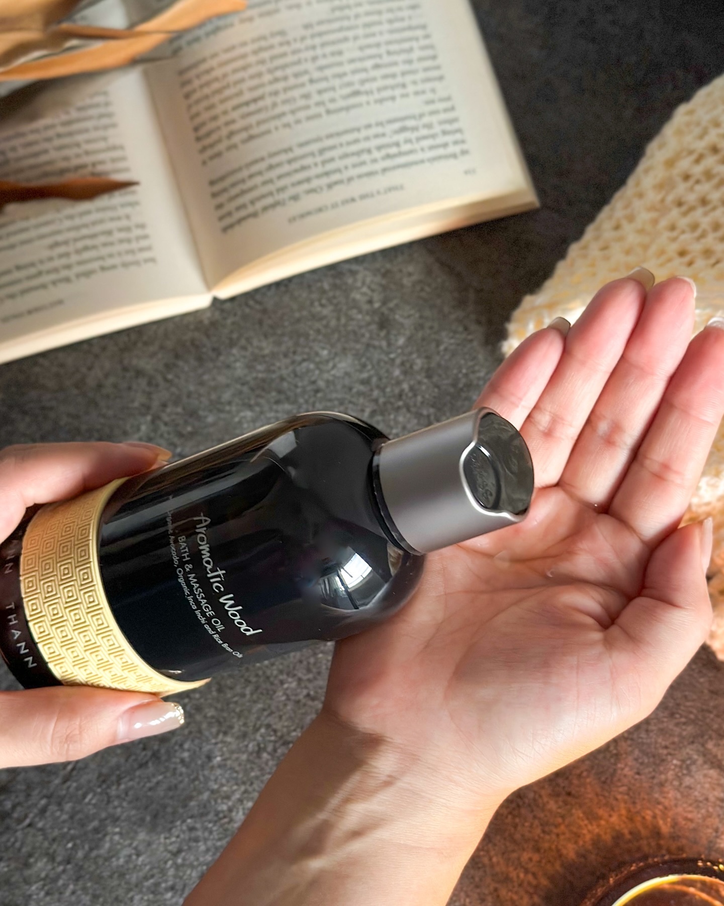 バス＆マッサージオイルAW/THANN/ボディオイルを使ったクチコミ（3枚目）