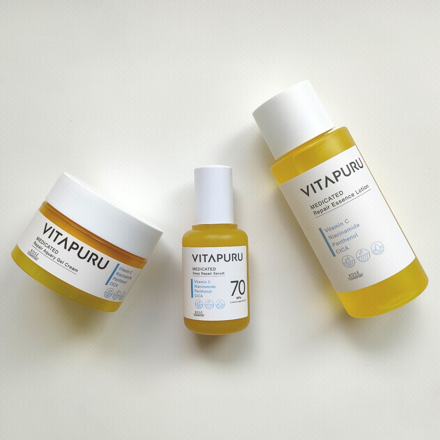 ビタプル リペア エッセンスローション/VITAPURU/化粧水を使ったクチコミ(9枚目)