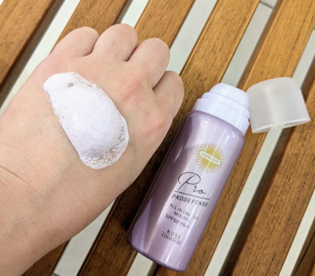 プロディフェンス オールインワンUV ムース/サンカット®/日焼け止めクリームを使ったクチコミ(2枚目)