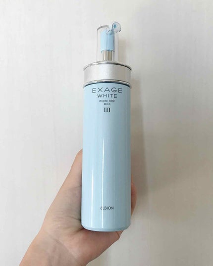 エクサージュホワイト ホワイトライズ ミルク/ALBION/乳液を使ったクチコミ(1枚目)