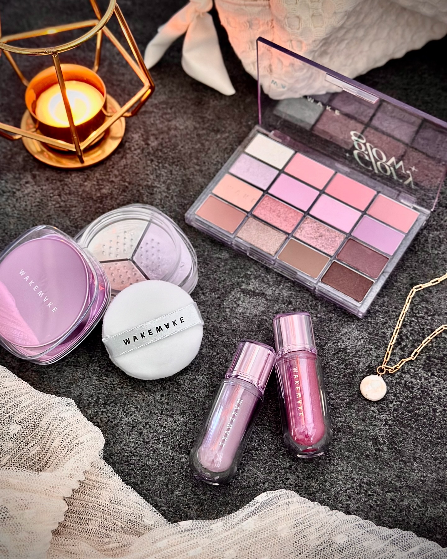 ソフトブラーリングアイパレット/wakemake/アイシャドウパレットを使ったクチコミ（1枚目）