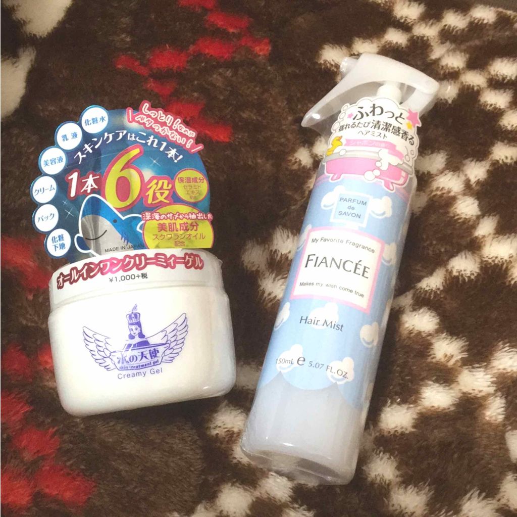 フレグランスヘアミスト シャボン/フィアンセ/ヘアミストを使ったクチコミ（1枚目）