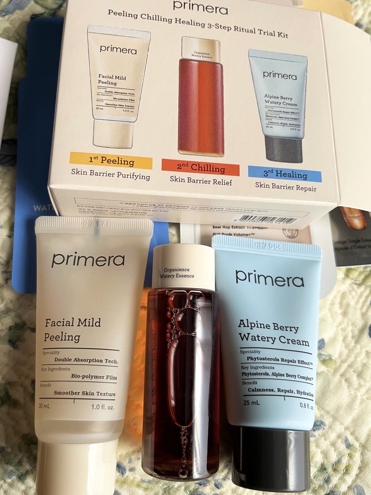 フェイシャルマイルドピーリング/primera/ピーリングを使ったクチコミ（3枚目）