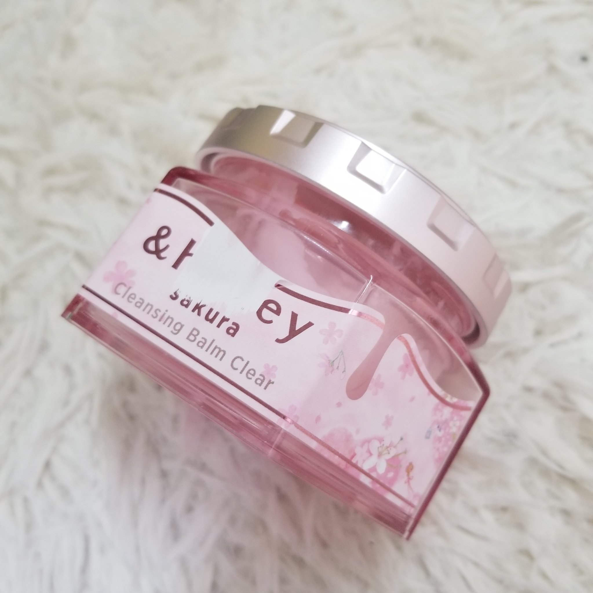 サクラ クレンジングバーム クリア		/&honey/クレンジングバームを使ったクチコミ（1枚目）