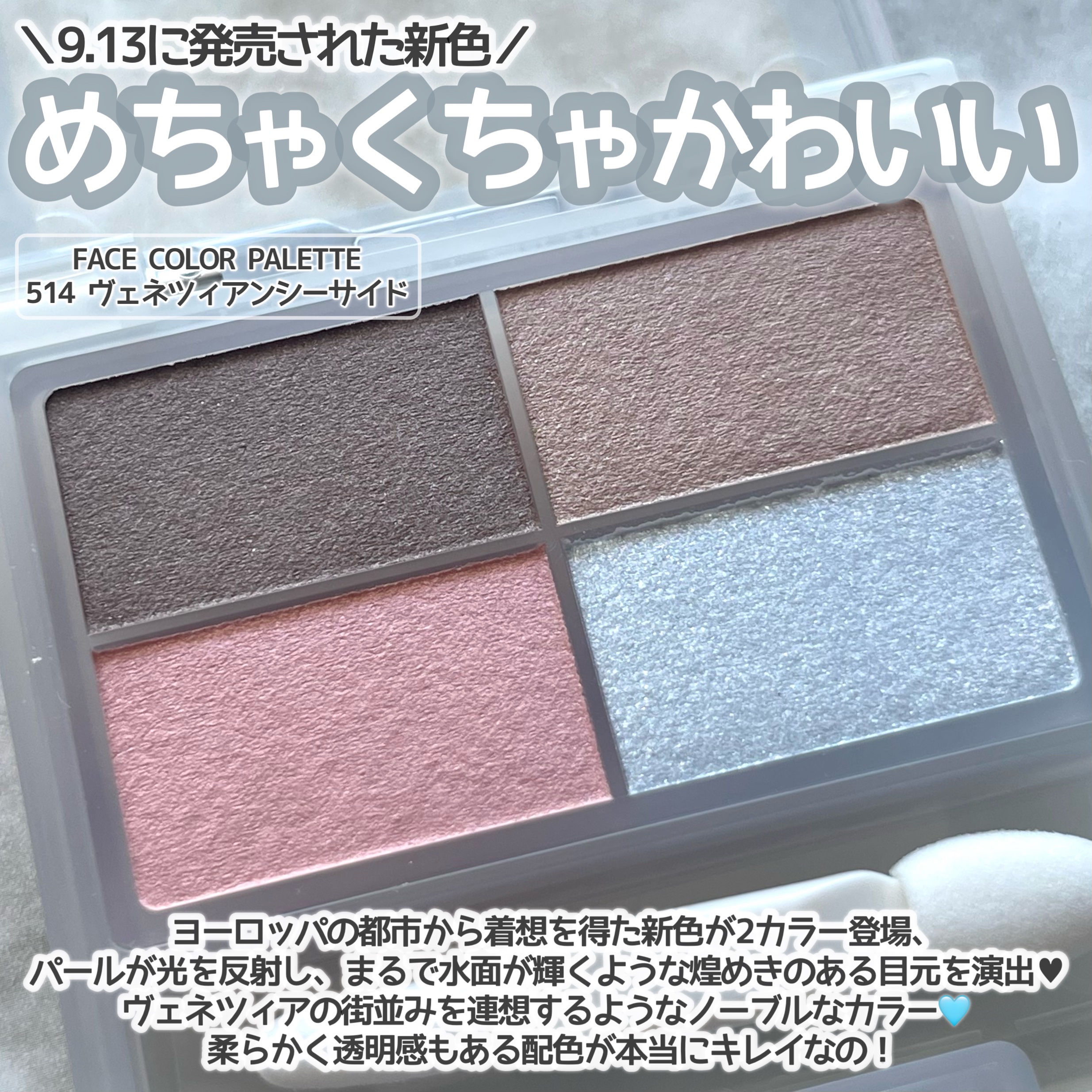 フェイスカラーパレット/チャコット・コスメティクス/アイシャドウパレットを使ったクチコミ（2枚目）