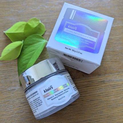 フレッシュリージュースドビタミンEマスク(90g)/Klairs/フェイスクリームを使ったクチコミ(2枚目)