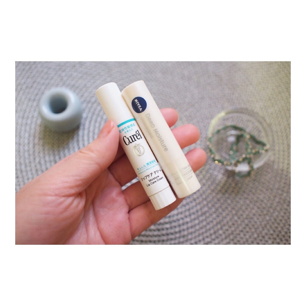 ニベア ディープモイスチャーリップ/ニベア/リップクリームを使ったクチコミ(3枚目)