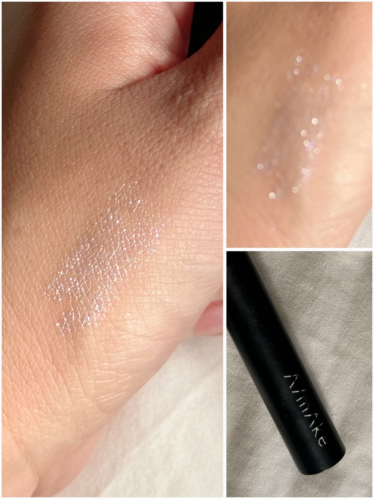 エーメイク グリッタースティック/A/mAke/グリッターを使ったクチコミ(2枚目)