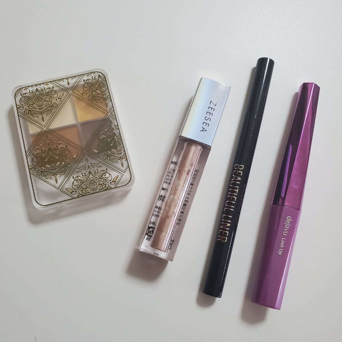 グラデーション アイシャドウ/ちふれ/アイシャドウパレットを使ったクチコミ（2枚目）