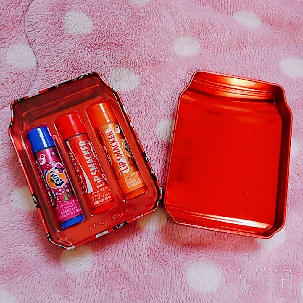 リップスマッカーリップバーム コカコーラ/LS リップバームコカコーラ/リップバームを使ったクチコミ(2枚目)