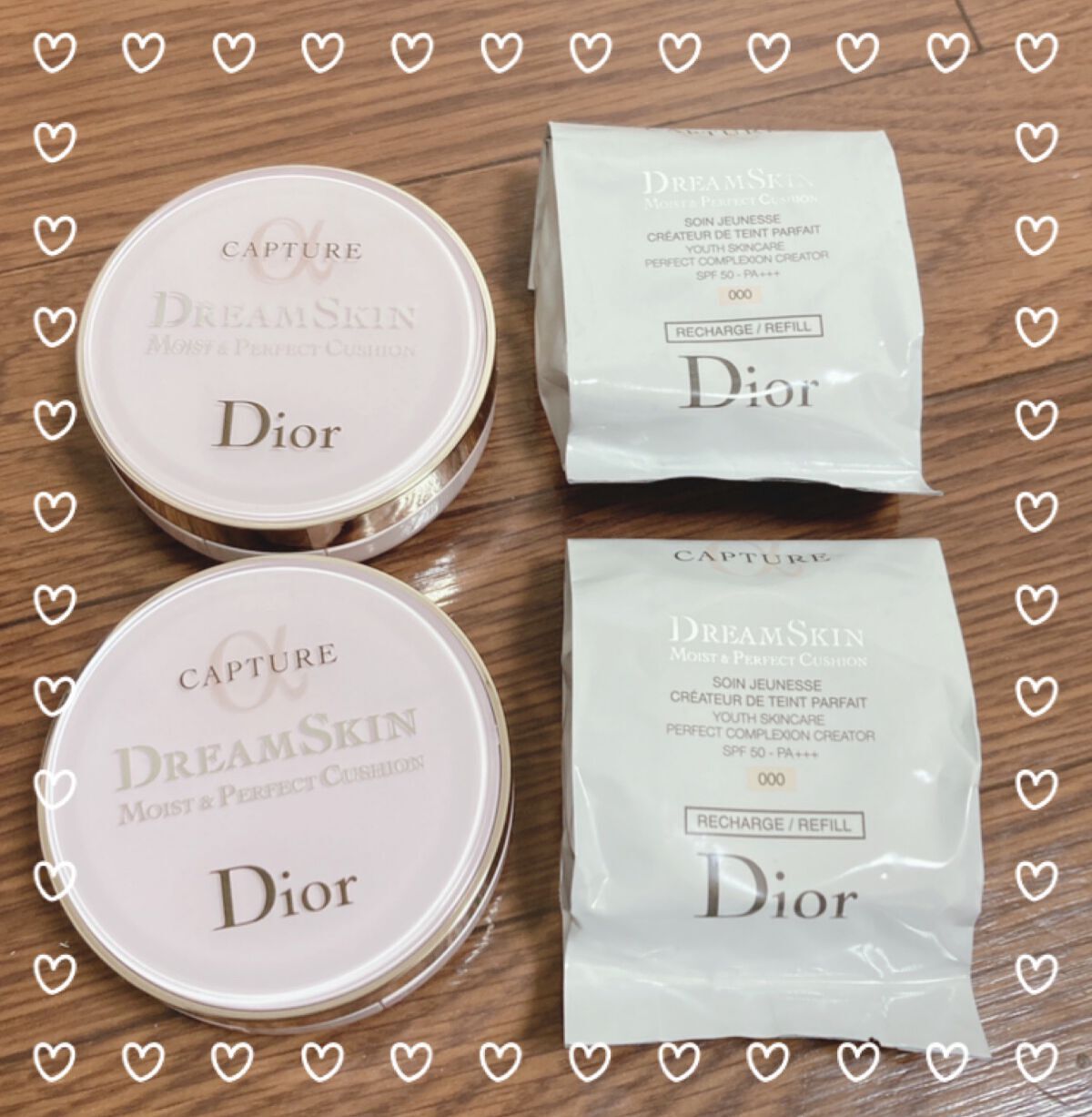 カプチュール ドリームスキン モイスト クッション SPF50 /PA+++ /Dior/クッションファンデーションを使ったクチコミ(1枚目)