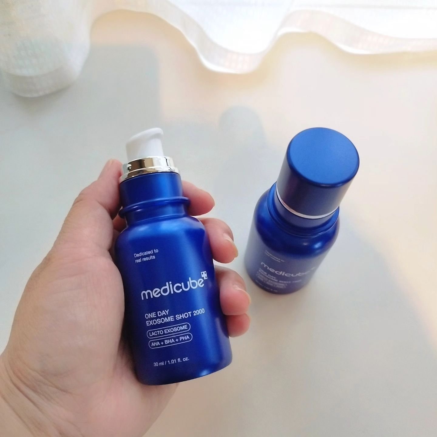 ゼロ1DAYエクソソームショット2000/MEDICUBE/美容液を使ったクチコミ（2枚目）