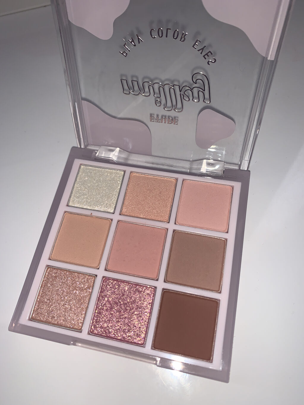 プレイカラーアイズ ≪ミルキーコレクション≫/ETUDE/アイシャドウパレットを使ったクチコミ（2枚目）