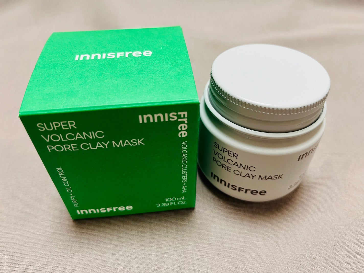 スーパーヴォルカニック ポア クレイマスク/innisfree/洗い流すパック・マスクを使ったクチコミ(1枚目)