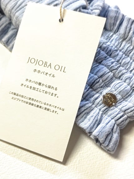 ダブルガーゼシャーリングヘアターバン/SNIDEL HOME/ヘアアクセサリーを使ったクチコミ(2枚目)