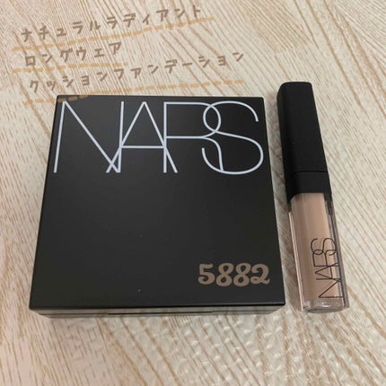 ナチュラルラディアント ロングウェア クッションファンデーション/NARS/クッションファンデーションを使ったクチコミ(1枚目)