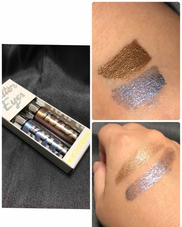 Kylie Cosmetics グリターアイズのクチコミ「#KYLIEコレクション Violet Moon &Destiny
こちらはアイシャドウやアイ.....」（1枚目）