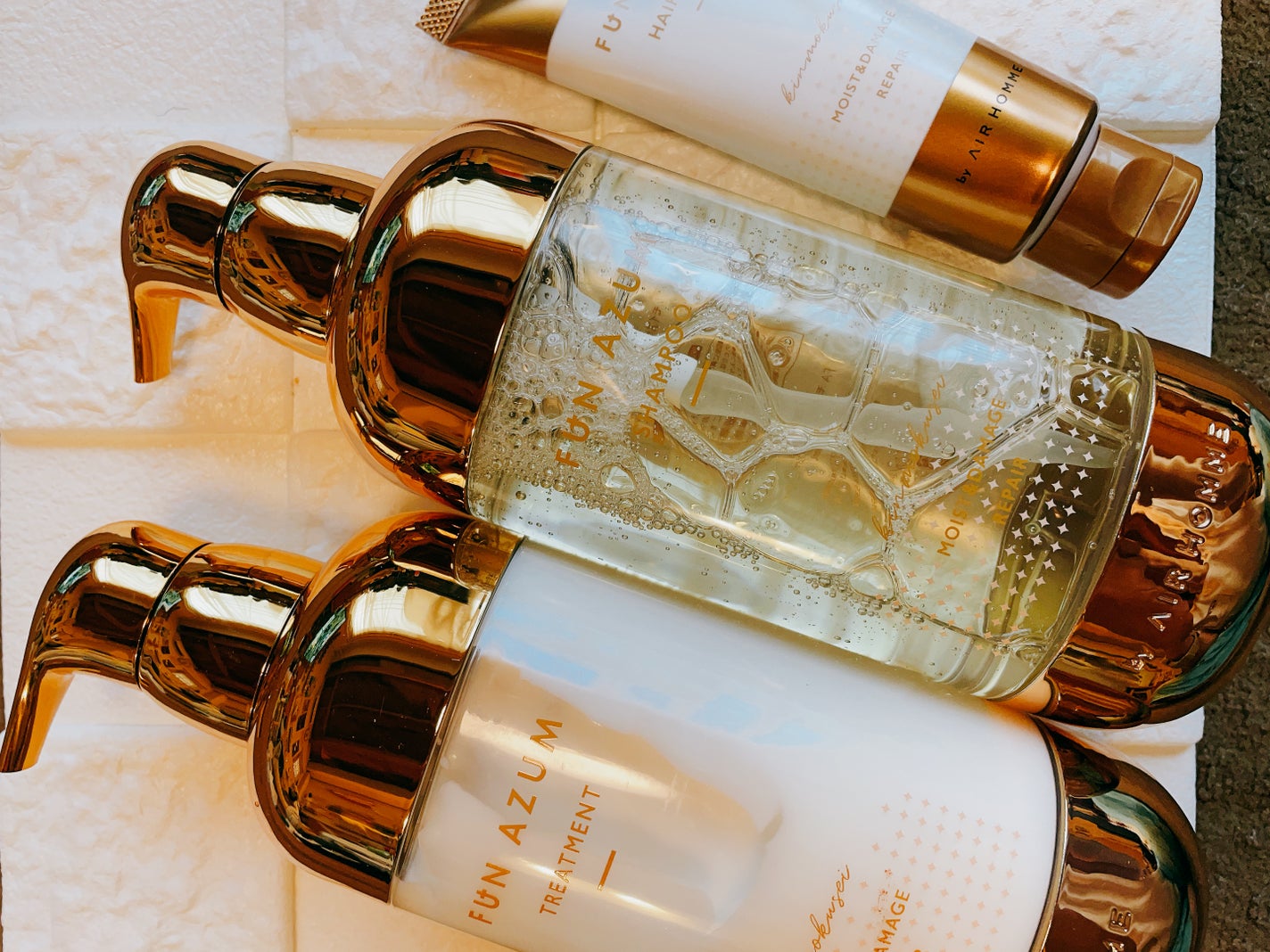 モイスト&ダメージリペア シャンプー/トリートメント/FUN AZUM/市販シャンプーを使ったクチコミ(4枚目)