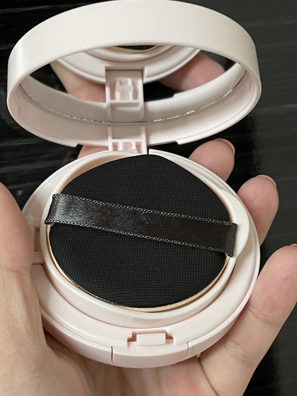 アクアリースキンウェア 02 ナチュラルベージュ/ESPRIQUE/クッションファンデーションを使ったクチコミ（2枚目）