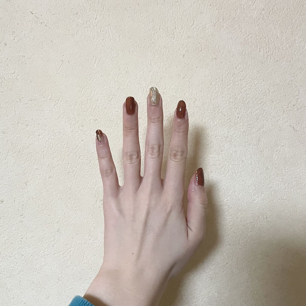 ネイルホリック Ethnic color OR207/ネイルホリック/マニキュアを使ったクチコミ（2枚目）