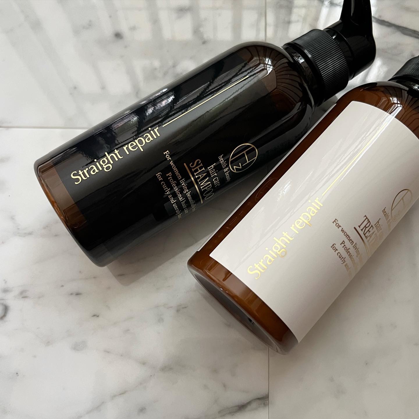 ストレートリペアシャンプー／トリートメント/Hz(ハーズ)/市販シャンプーを使ったクチコミ（3枚目）