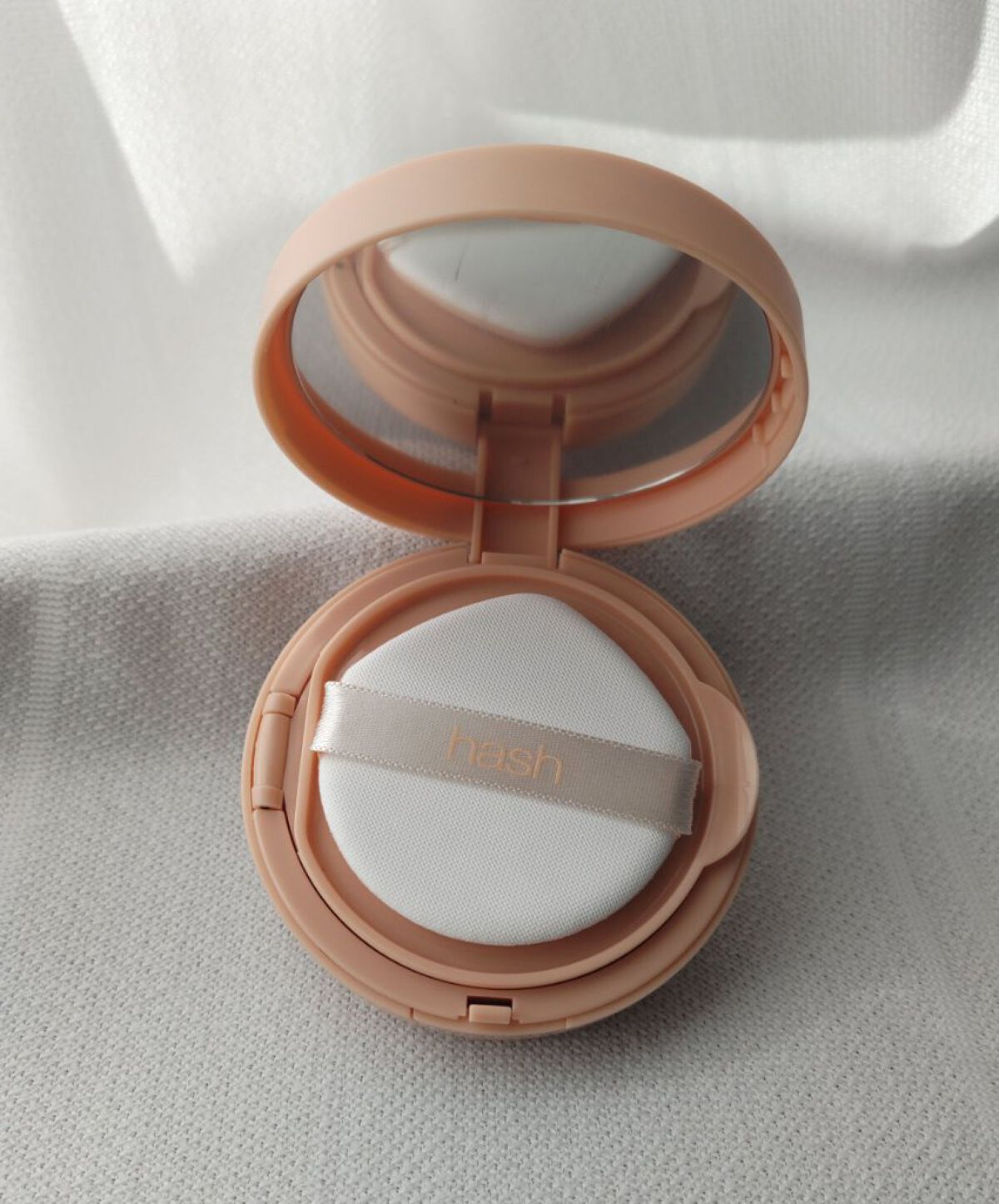 クラウド スキン グロー クッション XX01 ホンデ ピンクベージュ/HASH/クッションファンデーションを使ったクチコミ（2枚目）