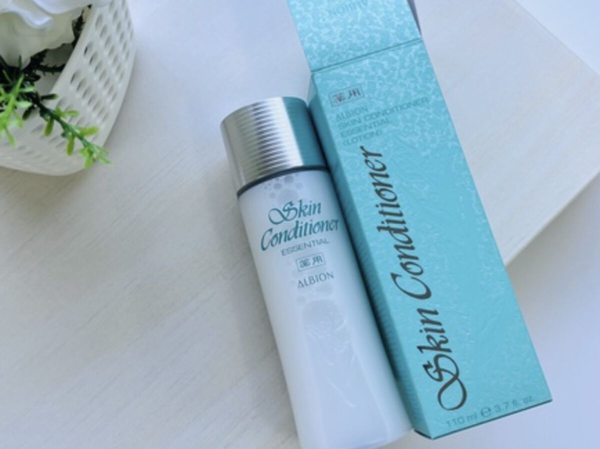  薬用スキンコンディショナーエッセンシャル N/ALBION/化粧水を使ったクチコミ（1枚目）