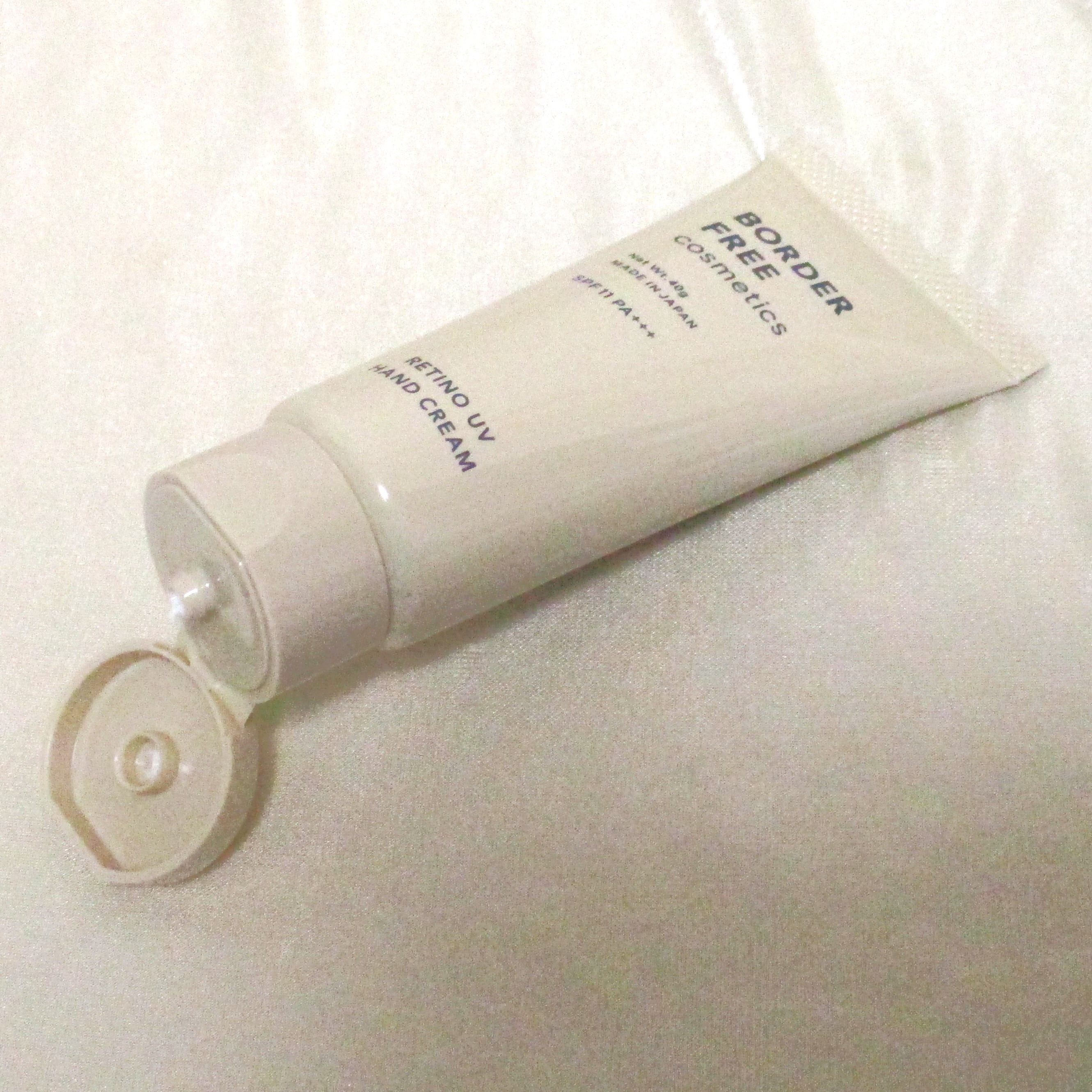 レチノUVハンドクリーム/BORDER FREE cosmetics/ハンドクリームを使ったクチコミ（3枚目）