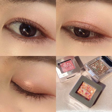 グリッタープリズム シャドウ/MISSHA/グリッターを使ったクチコミ(3枚目)