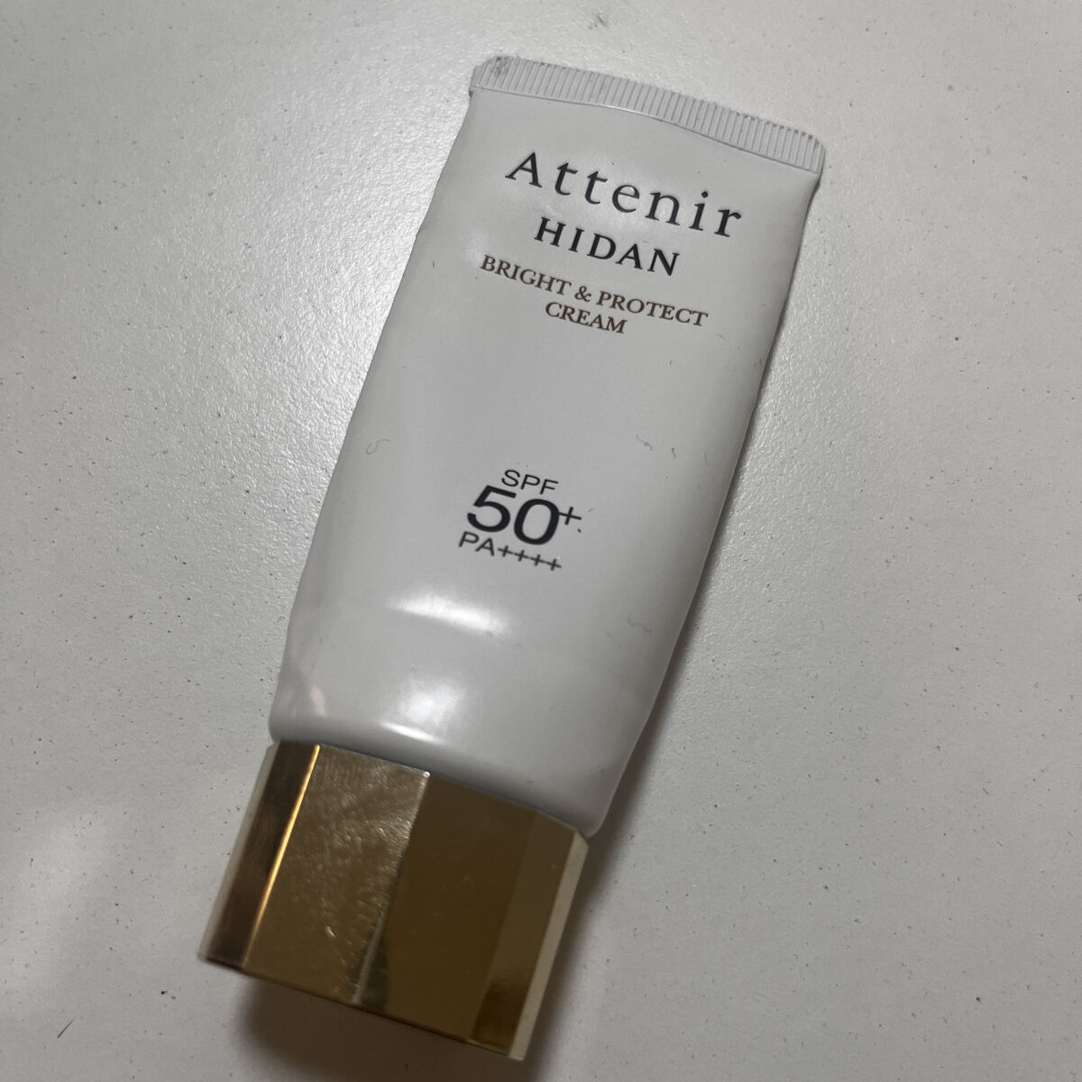 陽断（ひだん）UV50 ブライト＆プロテクト クリーム/アテニア/日焼け止めクリームを使ったクチコミ（2枚目）