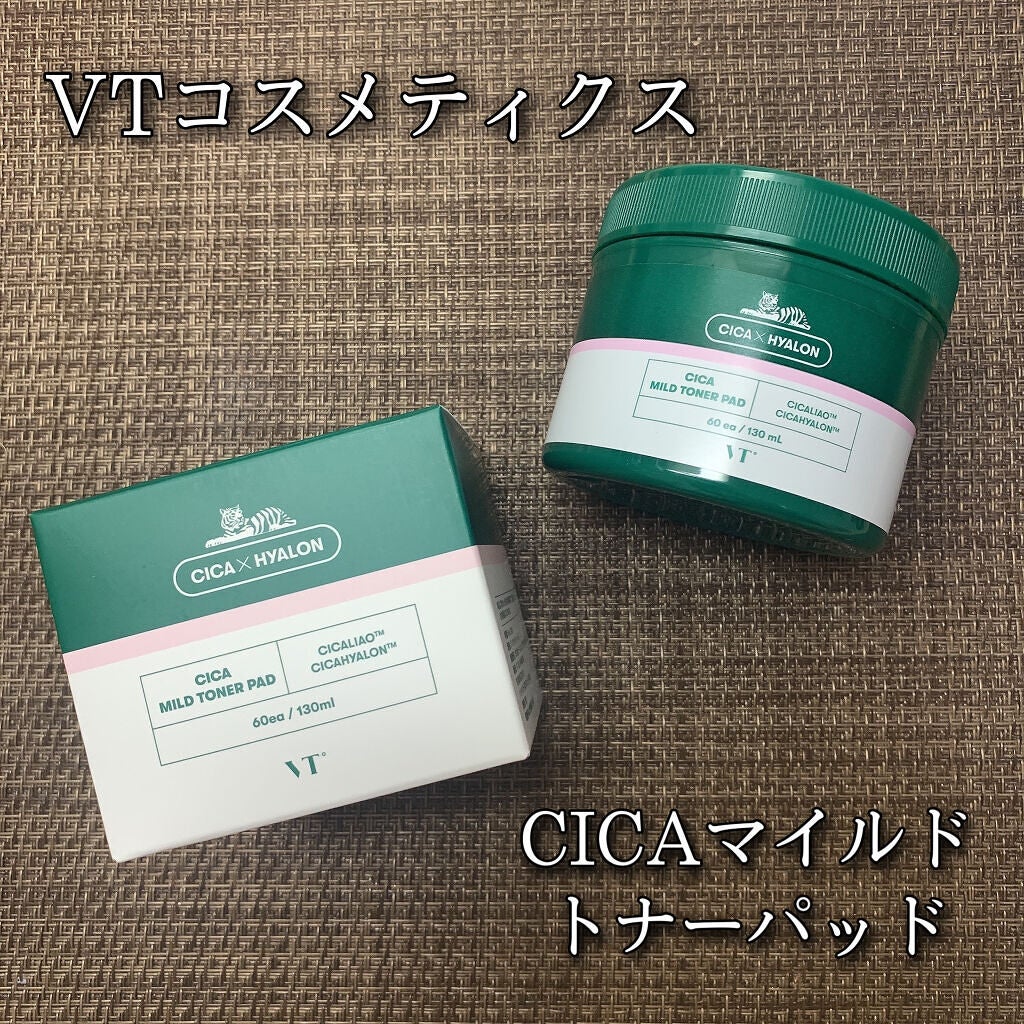 CICA マイルドトナーパッド/VT/トナーパッドを使ったクチコミ(1枚目)