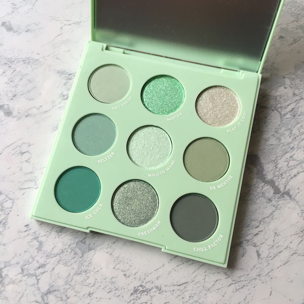 mint to be/ColourPop/アイシャドウパレットを使ったクチコミ(2枚目)