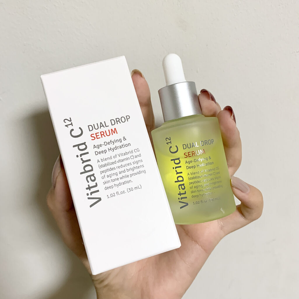 ビタブリッドC デュアル ドロップ セラム/ビタブリッドジャパン/美容液を使ったクチコミ（1枚目）
