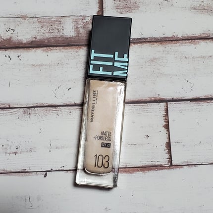 フィットミー リキッドファンデーション R 103/MAYBELLINE NEW YORK/リキッドファンデーションを使ったクチコミ(1枚目)