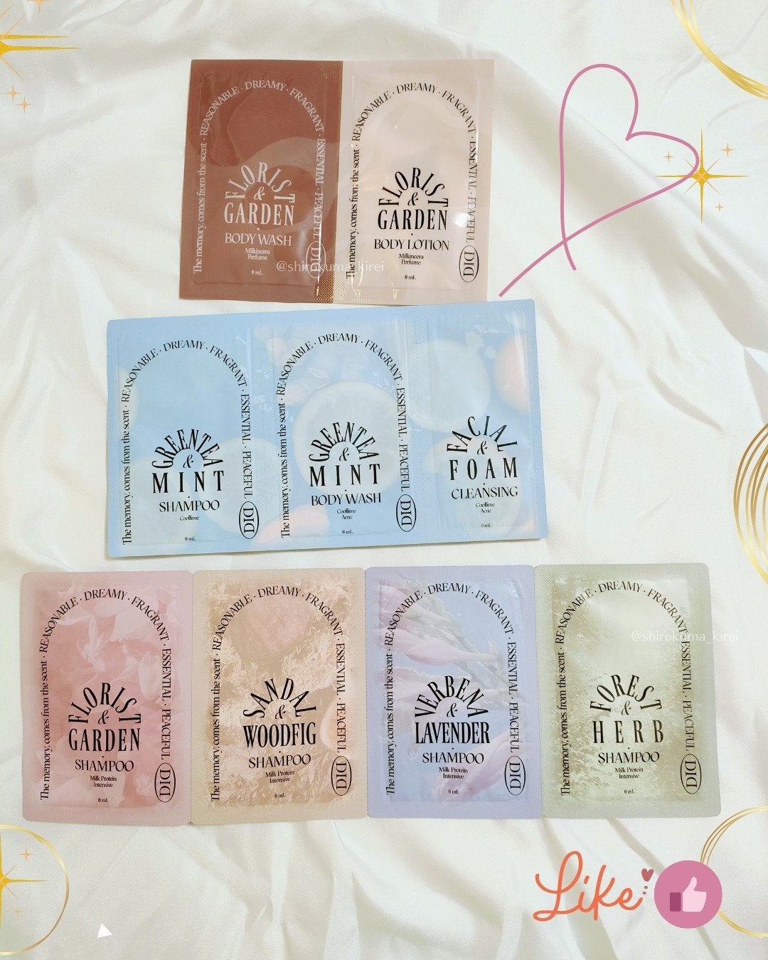 M(エム) ~シロクマきれいʕ·ᴥ·ʔ on LIPS 「odiD(オーディッド)さんのミルクインセラパフュームシリーズ..」(6枚目)